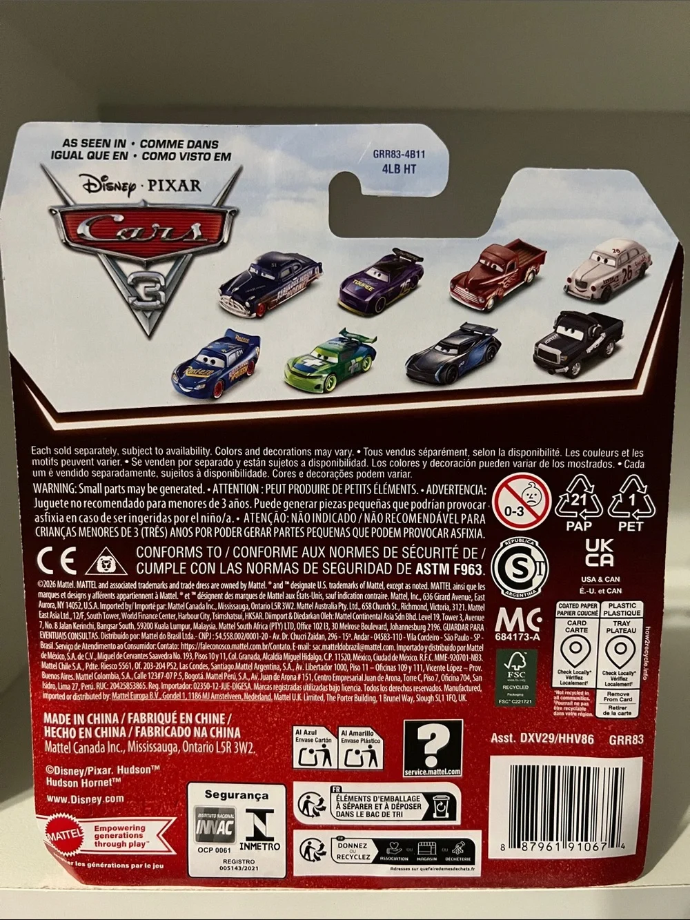 Disney Pixar - Cars - Clutch Aid Racing Tractor 2026 20th Anniversary 1:55 Scale